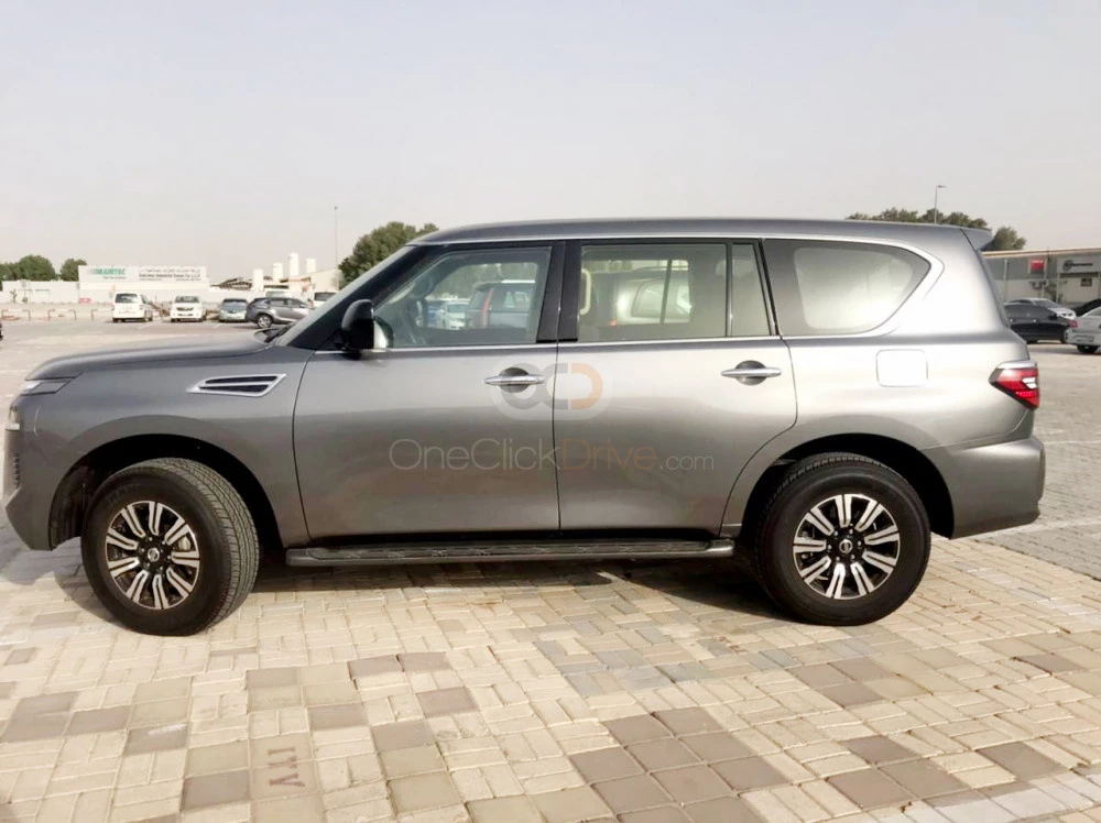 Gray Nissan Patrol 2020 for rent in Dubai 2
